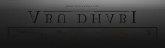 Abu Dhabi Aerial Map Reflection