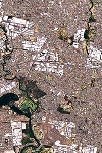Sydney Aerial Map Detail
