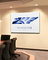 Business Conference Room with Tennessee Artistic Map