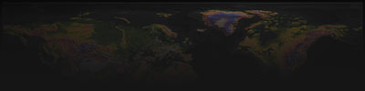 Upside Down World Map Reflection