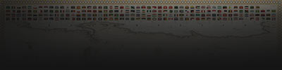 World Antique Map Reflection